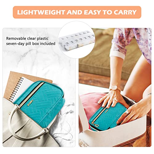Pill Organizer Case 2 Times a Day