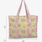 100% Cotton Quilted Tote Bag For Women