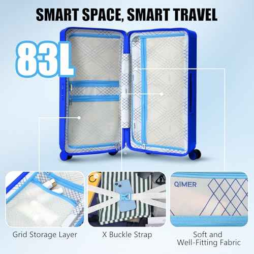 Large capacity Luggage Sets 2 Piece (2 Count)