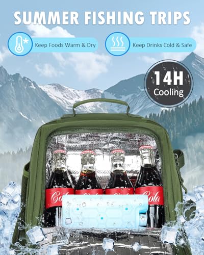 50L Fishing Backpack with Tackle Boxes