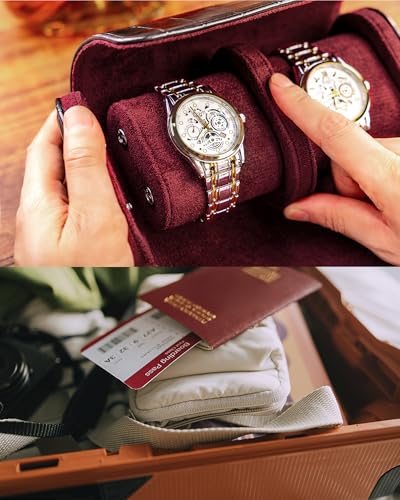 2 Watch Travel Case