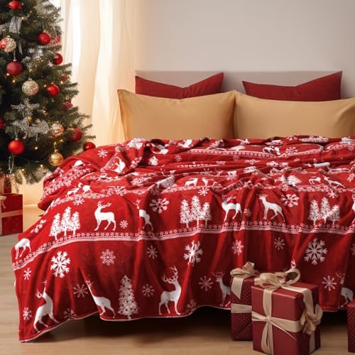 Printed Fleece Blanket Queen Size