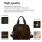 Brown Leopard Cheetah Insulated Lunch Bag for Women Girl Reusable Lunch Tote Box With Shoulder Strap Lightweight Thermal Cooler Meal Prep Bag for Work School Office Picnic (print 4)