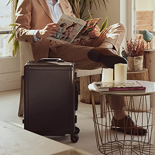 Gibraltar Aluminum Zipperless Luggage 20 Inch