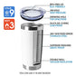 20oz Tumblers Bulk Stainless Steel Cup with Lid Double Wall Vacuum Insulated Coffee Mug for Cold & Hot Drinks 8 Pack (8 Count)