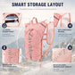 Hydration Backpack with 1.5L Water Bladder