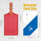 2 Pack Luggage Tags for Suitcases Airplane Travel Essentials (2 Count)