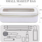 Travel Clear Makeup Bag Set, TSA Approved Cosmetic Bag Case with Zipper Portable Makeup Pouch Toiletry Bag Women Traveling Cosmetic Organizer Storage Bag Car Organizer Car Essentials for Women