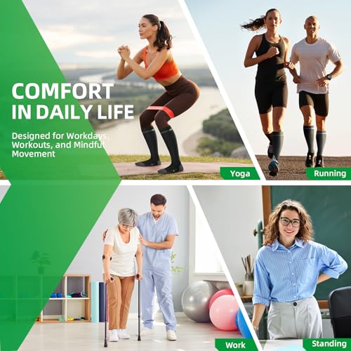 Medical Compression Socks for Men & Women (6 Count)