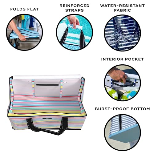 3 Boys Zip Tote