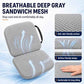 3 in 1 Foldable Gel Seat Cushion Featured with Memory Foam Breathable Seat Cushion for Pressure Relief