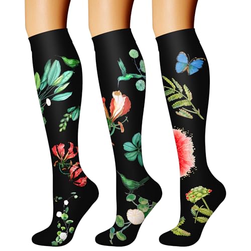 Compression Socks for Women & Men Circulation (3 Count)