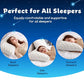 Cooling Side Sleeper Pillow for Neck and Shoulder Pain (2 Count)