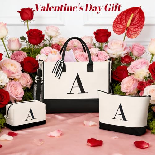 Initial Tote Bag