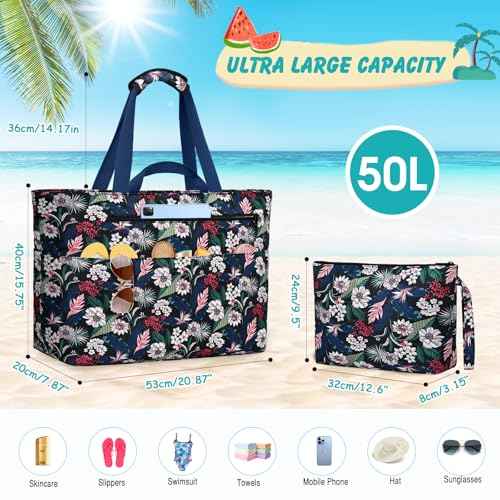 Extra Large Beach Bags for Women