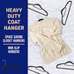 30 Pcs. Dry Wet Clothes Hangers (30 Count)