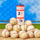 Mickey & Friends Snack Containers 3 Stackable Snack Cups Baseball