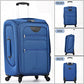 Softside Luggage Set Lightweight 3 Piece Suitcase with Duffel Bag (3 Count)