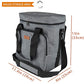 Insulated Wine Carrier 6 Bottle Bag Tote Removable Padded Divider Cooler