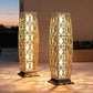 2 Piece Outdoor Floor Lamp Solar Lantern (2 Count)