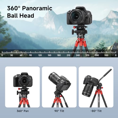 Mini Carbon Fiber Camera Tripod MP20C
