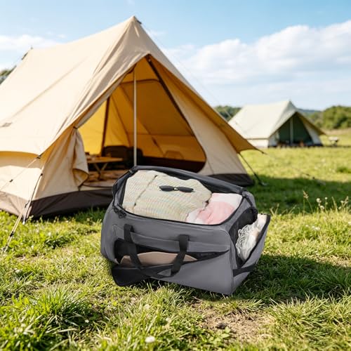 28" Travel Rolling Duffle Bag with Wheels and Handle