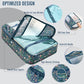 10 Set Packing Cubes for Travel Essentials (99 Count)