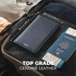 Passport Wallet for Travel RFID Blocking Premium Leather