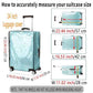 24 Inch Waterproof Clear Suitcase Cover