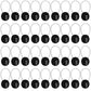 36 Pcs Combination Lock 3 Digit Gym Waterproof Padlock Resettable Bag Luggage Gate Combination Lock Outdoor for School Fence Travel Toolbox Storage (36 Count)
