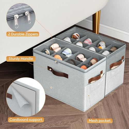 2 Pack Shoe Organizer for Closet