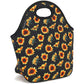 Neoprene Lunch Tote Insulated Thermal Reusable Lunch Bag Box for Boys Men with Zipper