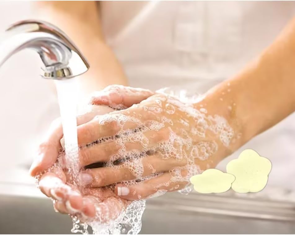 3 Boxes 300Pcs Portable Hand Washing Soap Sheets