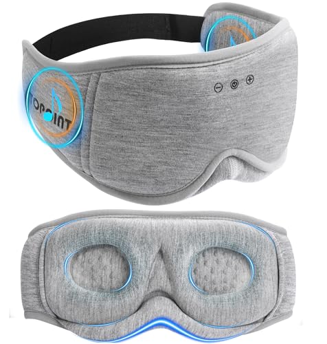 Sleep Mask with Headphones Bluetooth 5.4