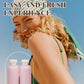 6.7oz 4Pcs Plastic Refillable Travel Shampoo & Conditioner Bottles With Flip Cap