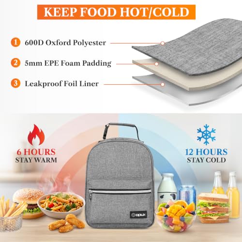 Insulated Lunch Box for Kids and Adults