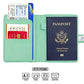 Premium Leather Passport Holder Covers Case
