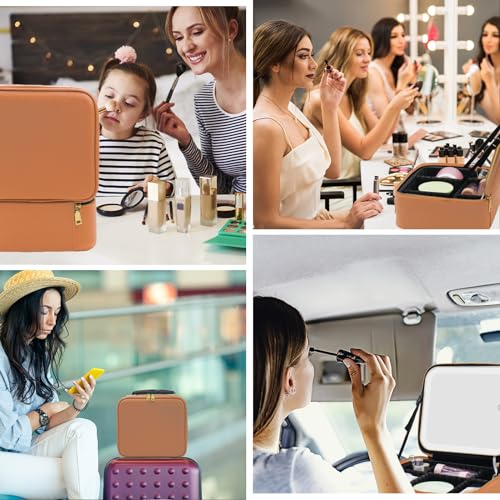 Makeup Case Lighted Mirror
