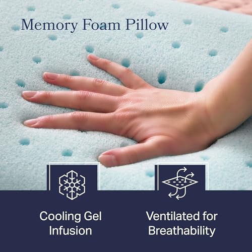 Gel Memory Foam Pillow (2 Count)