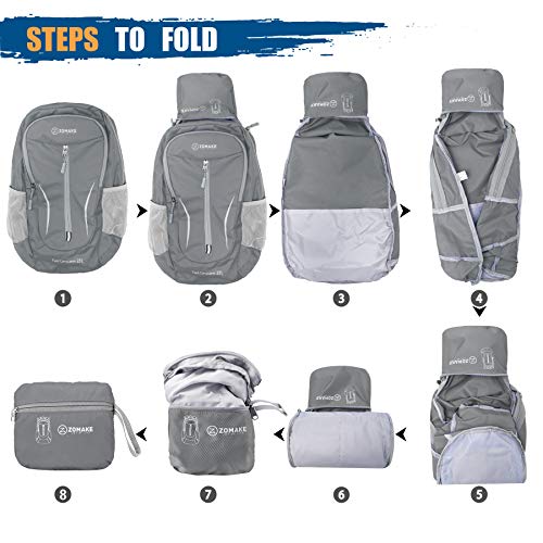 Lightweight Packable Backpack 25L