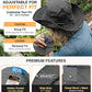 Safari Hat for Men Sun Hats for Women UV Protection UPF 50+ Fishing