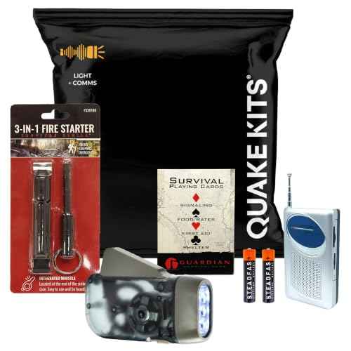 QK 1 Person 3 Day Prepared Emergency Kit