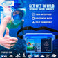 Clear Fanny Pack Waterproof (2 Count)