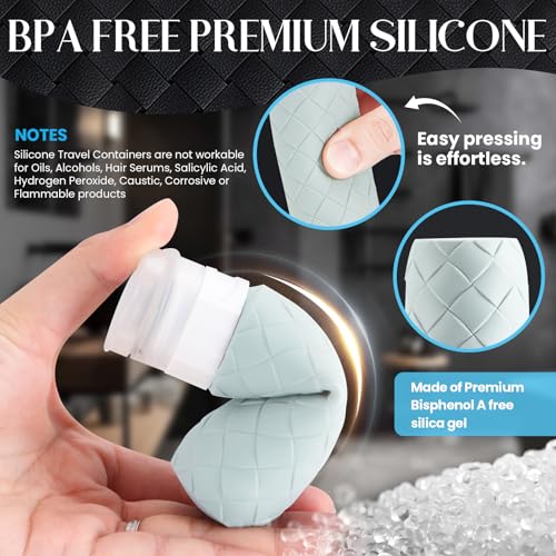 Travel Bottles for Toiletries (4 Count)