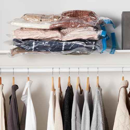 Vacuum Storage Bags for Clothing (6 Count)