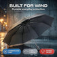 3 Pack Umbrella Windproof Travel Umbrella