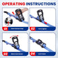 MOCA Heavy Duty Ratchet Straps Tie Down 4 Pack 1.6" x 8 ft (4 Count)