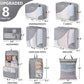 8 Set Packing Cubes for Travel (8 Count)