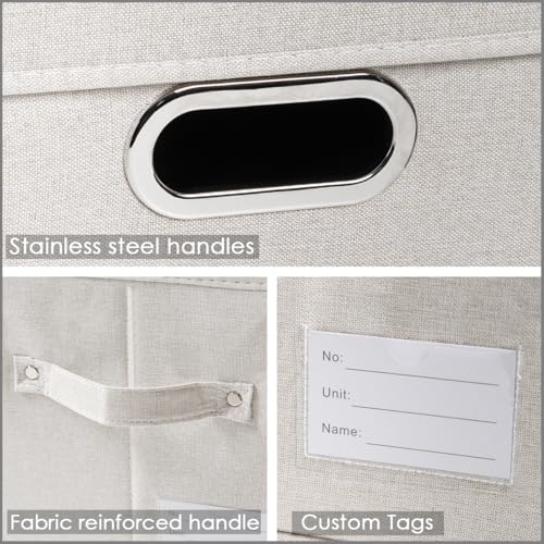 Collapsible Storage Bin with Lid [3 (3 Count)