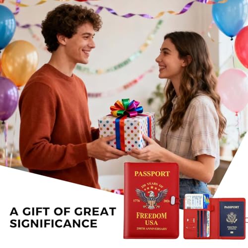 Premium Leather Passport Holder Covers Case
